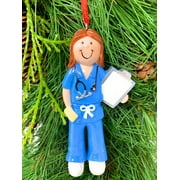 Christmas Ornaments Tree Decorations Holiday Xmas Nurse Doctor Essential Workers Keepsake 2020 with a Bonus Black Pen Marker to Personalize