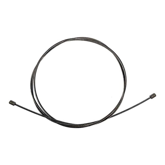 KarParts360 For Ford F-350 1992 93 94 95 96 1997 Parking Brake Cable | Rubber Outer Sleeve | Natural Finish | Replacement For F6TZ-2A793-AA