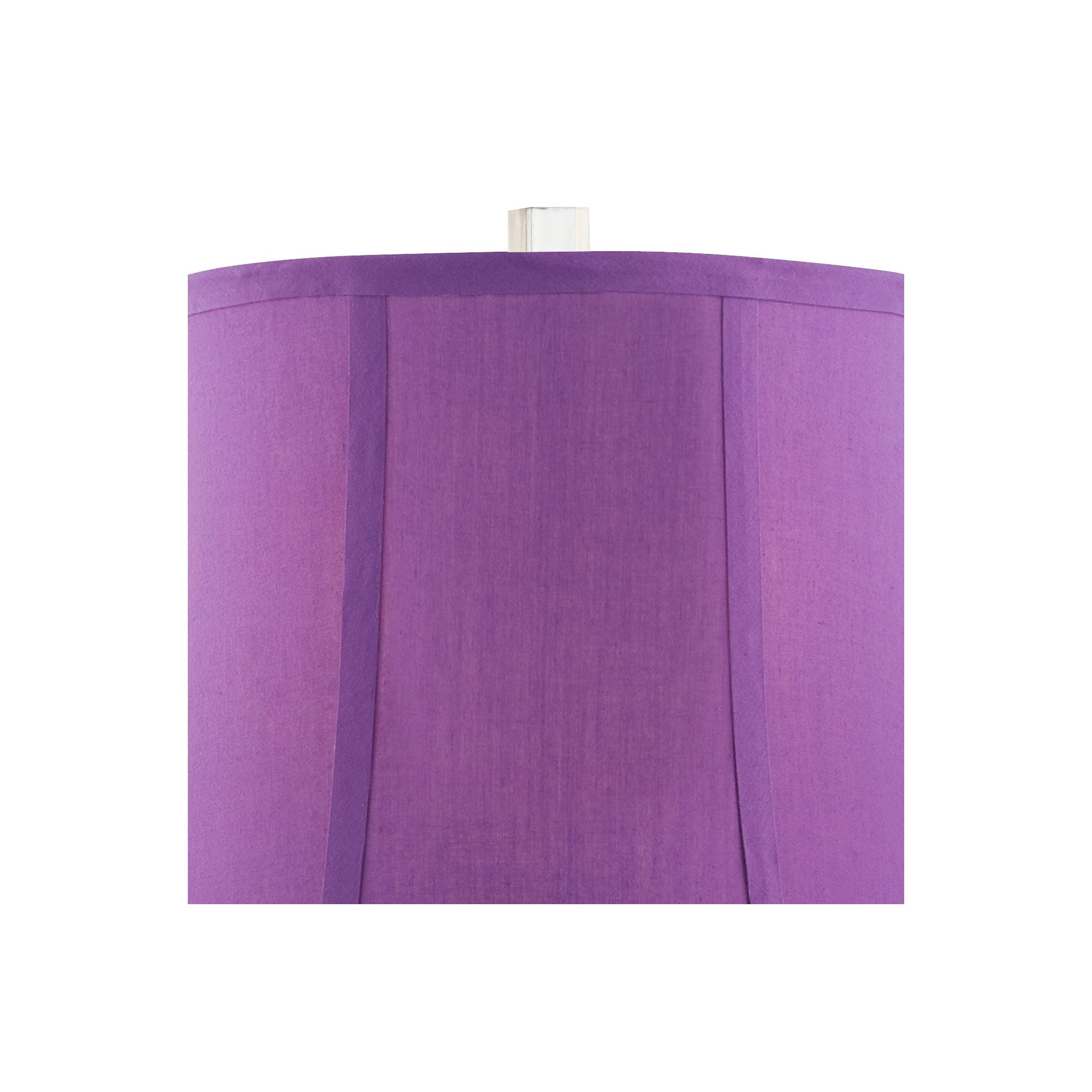360 Lighting Bijoux Modern Table Lamp 25 1/2" High Multi Colored Stacked Gem Purple Shade for Bedroom Living Room Bedside Nightstand Office Family