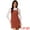 Brick Red, variant on DARING DIVA Women's Adjustable Strap Pinafore Bib Corduroy Overalls Dress L Wine Red