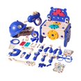 thumbnail image 1 of Trousse d'Outils DIY pour Enfants avec Bits Interchangeables, Sons de Perçage Réalistes, Jouet Éducatif Montessori pour 6 Ans et Plus, 1 of 3