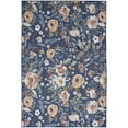 thumbnail image 2 of Nourison Nourison Washables Floral Navy Multicolor 4' x 6' Area Rug (4x6), 2 of 9