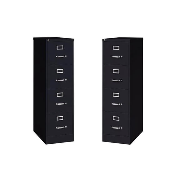 Home Square 2 Piece Filling Cabinet Set