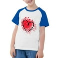 thumbnail image 1 of RXIRUCGD 2025 Vêtements d'Été pour Enfants Tout-Petits Garçons Filles Mode Mignon Col Rond Imprimé Manches Courtes Haut, 1 of 6