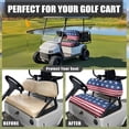 thumbnail image 4 of Aplkyhs Patriotic Star Golf Cart Seat Covers Travel Sports Golf Cart Covers Fits All EZGO Club Car and More Golf Carts Protective Cushion Keep Cool in Summer, 4 of 7
