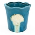 thumbnail image 4 of Grotto Aqua Seashell Planter, 4 of 4