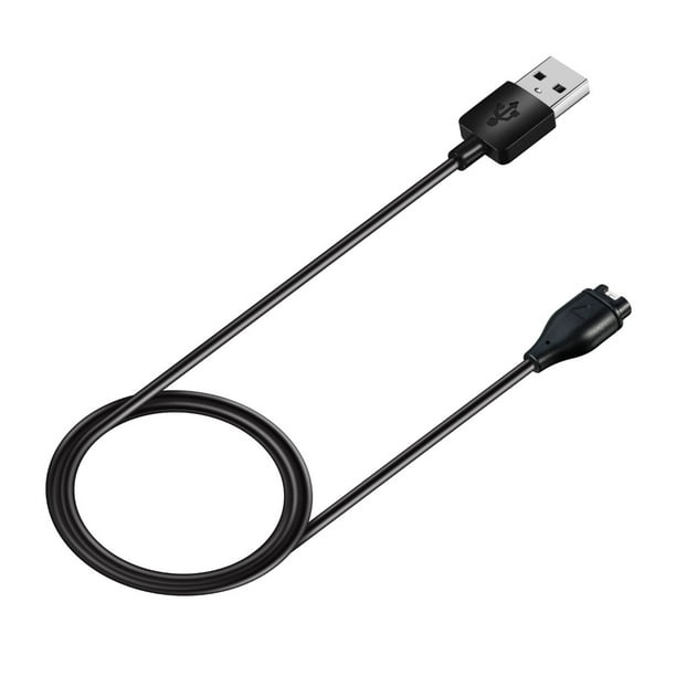 Tête de charge avec adaptateur USB-C pour Garmin Fenix 5 / 5x / 5s / 6 / 6X  / 6S Pro / Venu