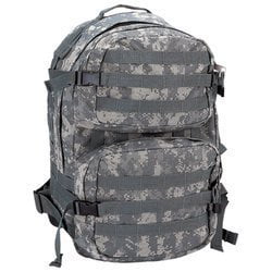 19" Extreme Pak Digital Camo Water-Resistant Heavy-Duty Army Backpack 