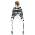 thumbnail image 2 of Connex Gear  Snowflake Print Hat Scarf and Glommit 3-Piece Winter Set (Women), 2 of 5
