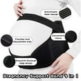 thumbnail image 3 of Maternity Belt, Pregnancy 3 in 1 Support Belly Bands for Back/Pelvic/Hip Pain, Band Belly Support for Pregnant Women Belly Support Band, Pregnancy Must Haves (XXL: Fit Ab 37"-55"), 3 of 8