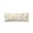 White, Cream, Beige, variant on Blue Palm Leaf Body Pillow Cover 20 x 60 Inch Decorative Pillow Cover Summer Coastal Botanical Tropical Lumbar Pillowcase Seasonal Rectangle Cushion Case for Couch Sofa Bed Living Room
