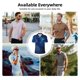 thumbnail image 5 of Fotbe Pegasus Night Sky Camiseta Polo de Golf para Hombre con Estampado – Camisa Deportiva Transpirable con Cuello Abotonado-Medium, 5 of 6