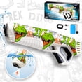 thumbnail image 1 of Pistola de agua eléctrica Funwee Dino 250 disparos, 9,5 m de alcance, 1 of 6