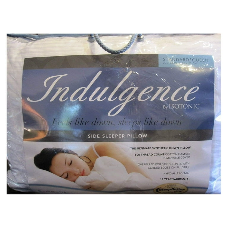 AytraHome Indulgence by Isotonic Side Sleeper Pillow 1 Standard