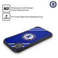 thumbnail image 2 of Head Case Designs Officially Licensed Chelsea Football Club Crest Stripes Hybrid Case Compatible with Apple iPhone 15 Plus, 2 of 7