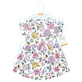 thumbnail image 2 of Hudson Baby Infant and Toddler Girls Cotton Dresses, Vintage Blossom, 0-3 Months, 2 of 4