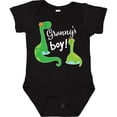 thumbnail image 3 of Inktastic Granny Boy Grandson Dinosaur Boys Baby Bodysuit, 3 of 5