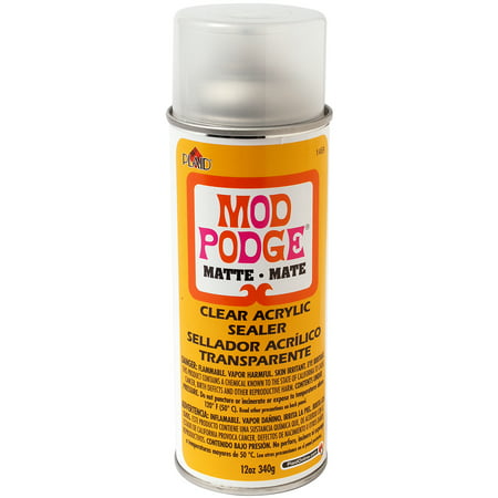 Plaid Mod Podge Clear Acrylic Sealer, Matte