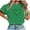 Green-3, variant on Aofany Womens St Patricks Day Shirt Green Heart Clover Irish Shamrock Women's Crew Neck St Patricks Day Shirts Gift for Her