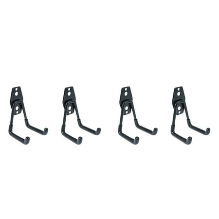 

4Pcs Heavy Duty Metal Hooks Garage Wall Mount Storage Hooks Wall Organizers