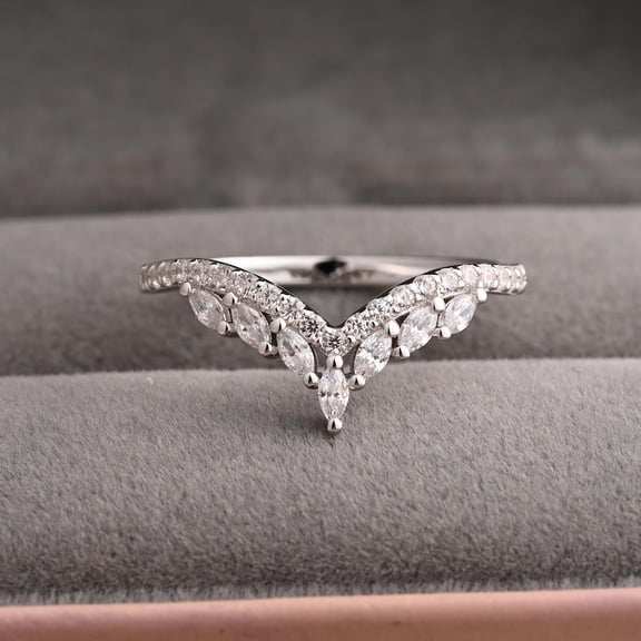 2Ct Round Cut Lab Created Diamond Women Enhancer Wrap Guard Ring 14K White Gold Plated