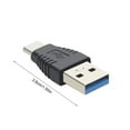 thumbnail image 5 of WINDLAND USB 3.0 to USB C Converters Adapter Male Connectors for Quick Data Transfer Up to 5Gbps for Type C Port, 5 of 9
