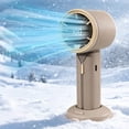 thumbnail image 6 of JHyouerji Portable Handheld Turbo Fan,6 Adjustable Speeds,Coffee USB Rechargeable Portable Small Hand Fans for Outdoor Travel Home, 6 of 6