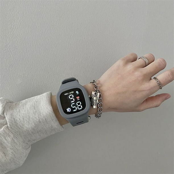 Reloj de fiesta para estudiantes, estilo frío, reloj para jóvenes, nicho universitario, moderno, atractivo, deportivo, resistente al agua