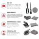 thumbnail image 2 of Gadlane 9 Piece Car Cleaning Kit Detailing Brush Microfibre Cloth Duster & Bag, 2 of 4