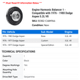 thumbnail image 2 of Engine Harmonic Balancer 1 - Compatible with 1976 - 1980 Dodge Aspen 5.2L V8 1977 1978 1979, 2 of 2