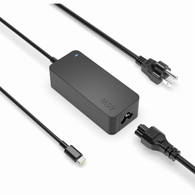 wonima11 65W USB-C AC Charger Fit for Razer Blade Stealth 13.3" & 13" Models (2020) - Power Adapter & Supply Cord
