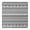White-36, variant on Tablecloth Square Rustic Home Decor, Boho Chic Symmetrical Natural Style, Waterproof Vinyl, Backed, Spill-Proof, Elastic Edge Design