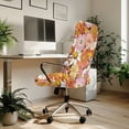 thumbnail image 3 of HELLHERO Daisy Print Computer Office Chair Covers, Soft Universal Desk Chair Slipcover 1 Piece, Removable Seat Cover for Office Chair, 3 of 7