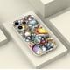 thumbnail image 4 of Elegante funda para teléfono plateada mate de doble capa con gráficos divertidos: perfecta para iPhone 15 Pro Max 14 13 12 Pro 11, 4 of 4