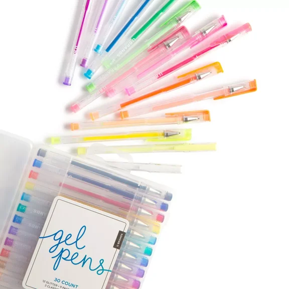 30ct Gel Pens in Case