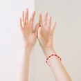 thumbnail image 5 of KAKOWELY 6pcs Braided Bracelet Red Knot String Wristband Adjustable Red Rope Wrist Chain,10.63"X0.16"X0.16", 5 of 5