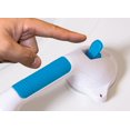 thumbnail image 1 of Barra de apoyo para ducha con ventosa - 12" (30,4 cm) - Barra de apoyo para ducha Ultra Grip - Barras de apoyo para ducha con bloqueo doble para ba?eras - Personas mayores, discapacitados, productos de asistencia asistencial viejos, blanco y azul, ShuxiuWang 8390612229831, 1 of 1