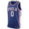 thumbnail image 2 of Nike Tyrese Maxey Royal Philadelphia 76ers Swingman Jersey Icon Edition, 2 of 3