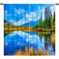 thumbnail image 1 of Tier and Valance Window Curtain Set - 52 Inch Width, 24 Inch Length - Live, Love, Laugh (Grey) - Light Filtering Drapes for Kitchen, Bedroom, Living & Dining Room by Achim Home Decor, 1 of 6