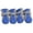 blue, red, black, green, pink, variant on 4pcs Dog Boots Breathable Protect Paws Soft Nonslip Soles