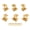 Gold, variant on NFTIGB 6Pcs Guitar String Tuning Peg Metal Open Tuner Key Machine Head Set Kit for Acoustic Electric Silver (3.54 inches / 9 cm)
