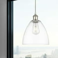thumbnail image 3 of 516-1P-WPC-GBD-94 Innovations Lighting Ballston Bristol Glass 1 Light 9" Cord Hung Mini Pendant Clear/Polished Nickel, 3 of 4