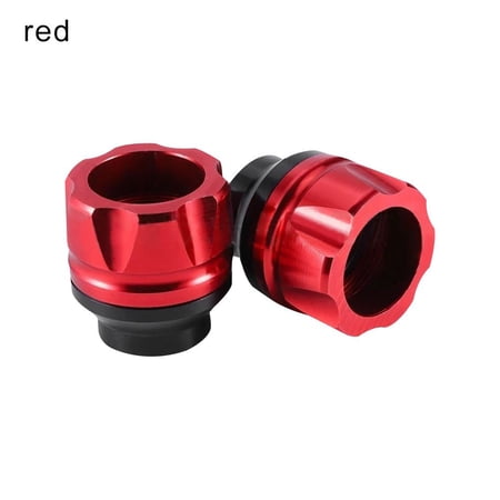 Motorbike Decoration Durable E-Bike Electric Scooter Accessories Shockproof Slider Cups Anti Crash Protector RED