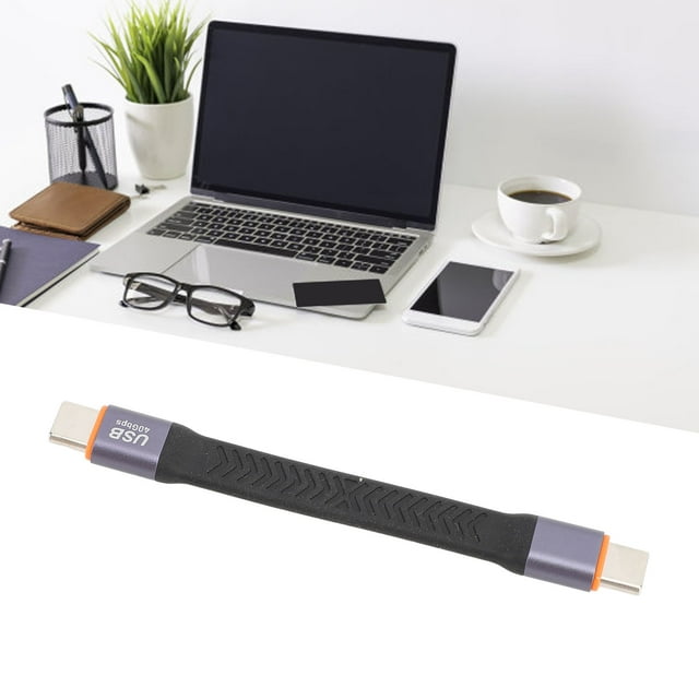 Usb 3.2 Gen 2 Type C Cable, Plug and Play Universal Short USB C To USB C Cable Male To Male 40gbps Data Transfer for Laptop