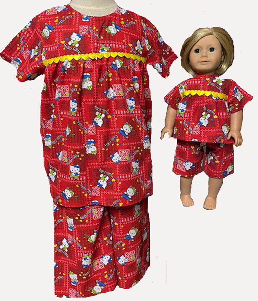 matching doll and girl clothes