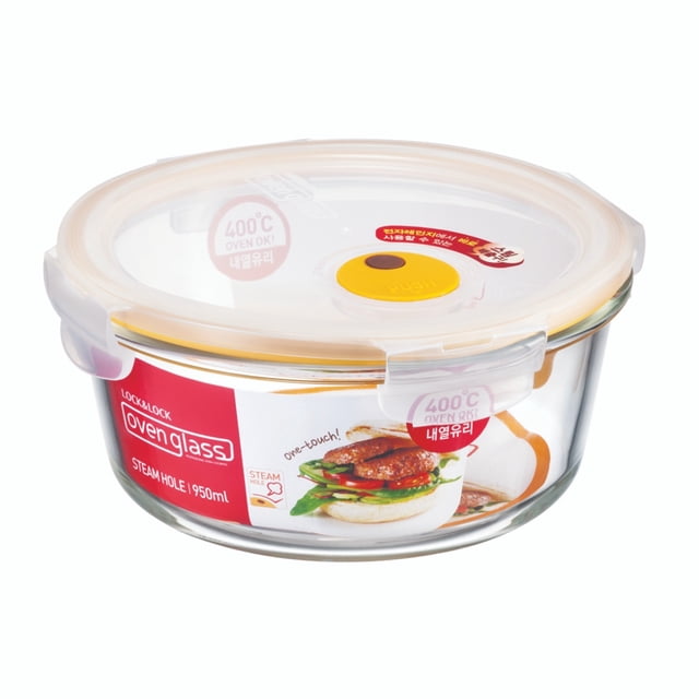 Contenedor de vidrio hermético LOCK & LOCK LLG861T 950 ml