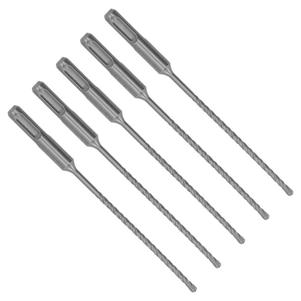 Broca con punta de carburo, 5 piezas, martillo perforador, brocas para hormigón, brocas construidas para durar