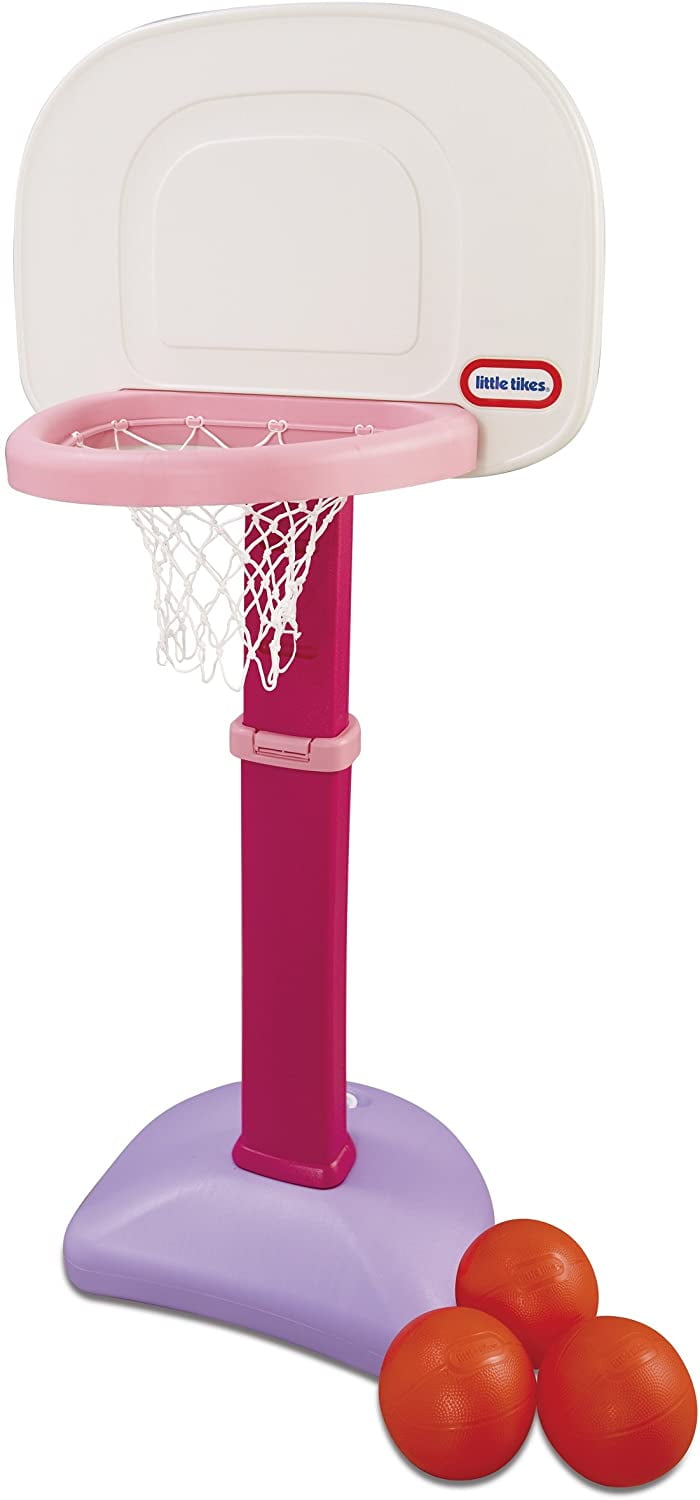 Details about   Mini Basketball Set for Kids w/ Oversized Rim & 3 Junior Size Basketballs Pink 