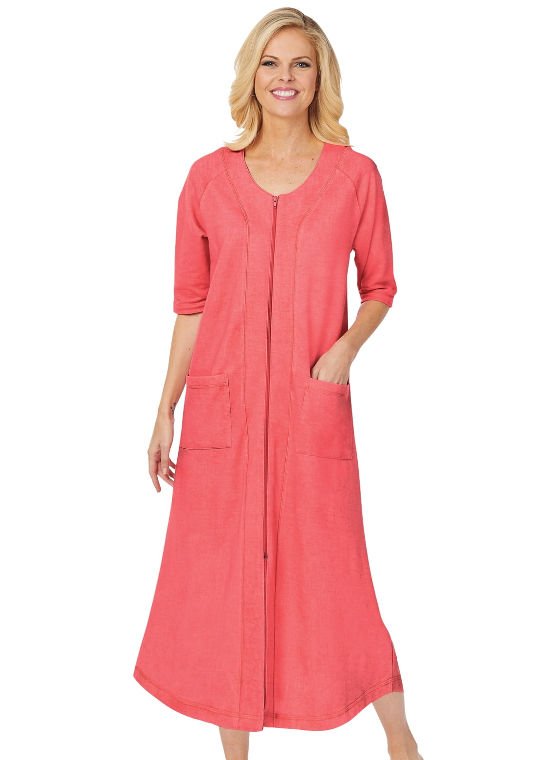 Zip Front Robe by Cozee Corner