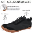 thumbnail image 3 of BERANMEY Barefoot Water Shoes for Women Mens Wide Toe Box Quick-Dry Breathable Mesh Zero Drop Trail Running Hiking Walking Shoes for Outdoor, 3 of 9